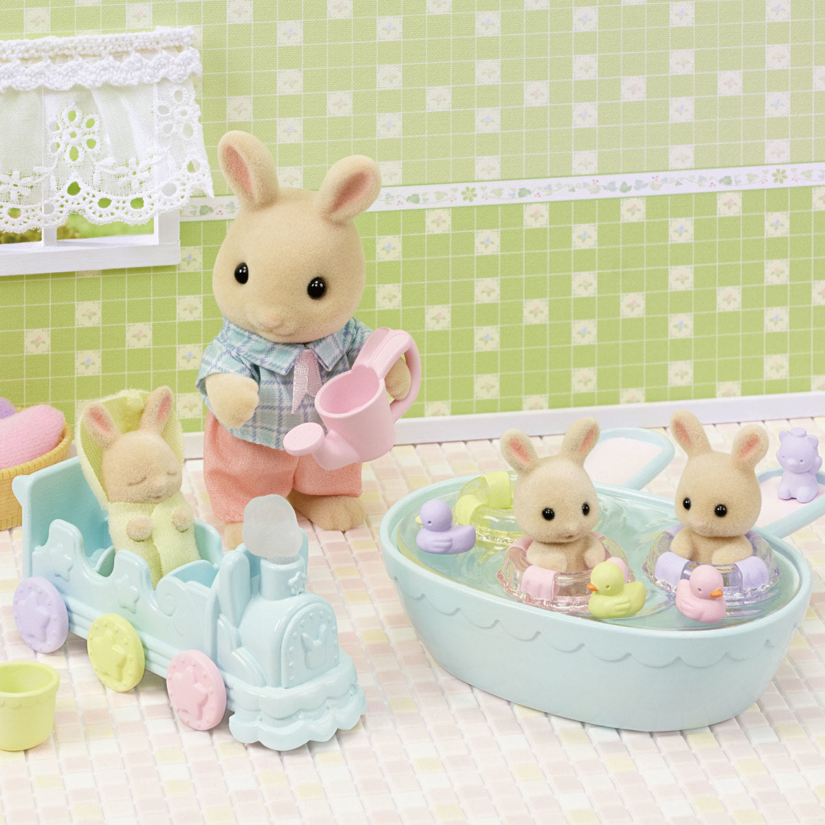 Triplets Bath by Calico Critters #CC2076