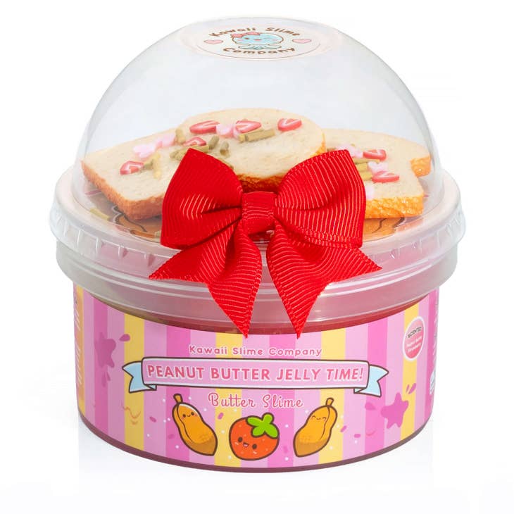 Peanut Butter Jelly Time Strawberry 2 Slimes in 1 by Kawaii Slime – Wonder  World Toy Store and Baby Boutique