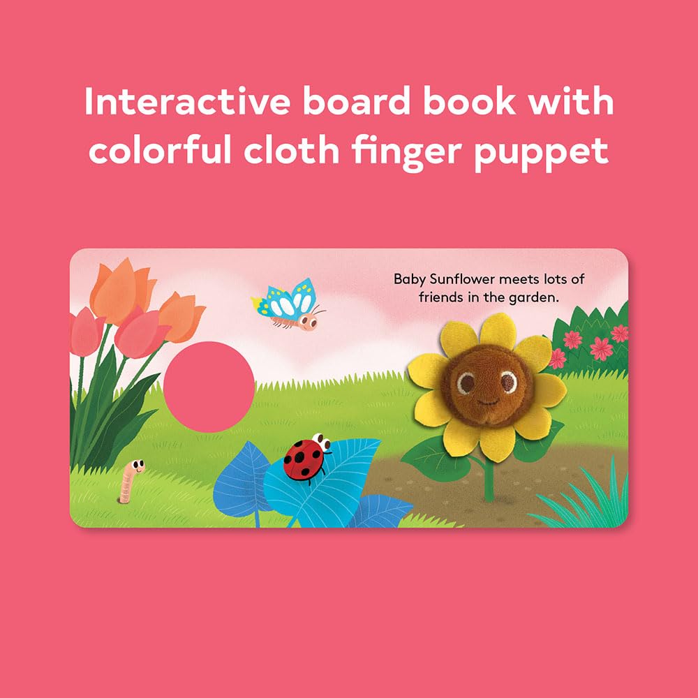 "Baby Sunflower" Finger Puppet Book