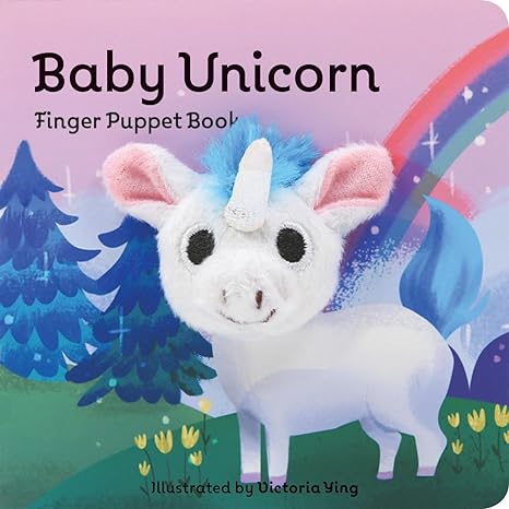 "Baby Unicorn" Finger Puppet Book