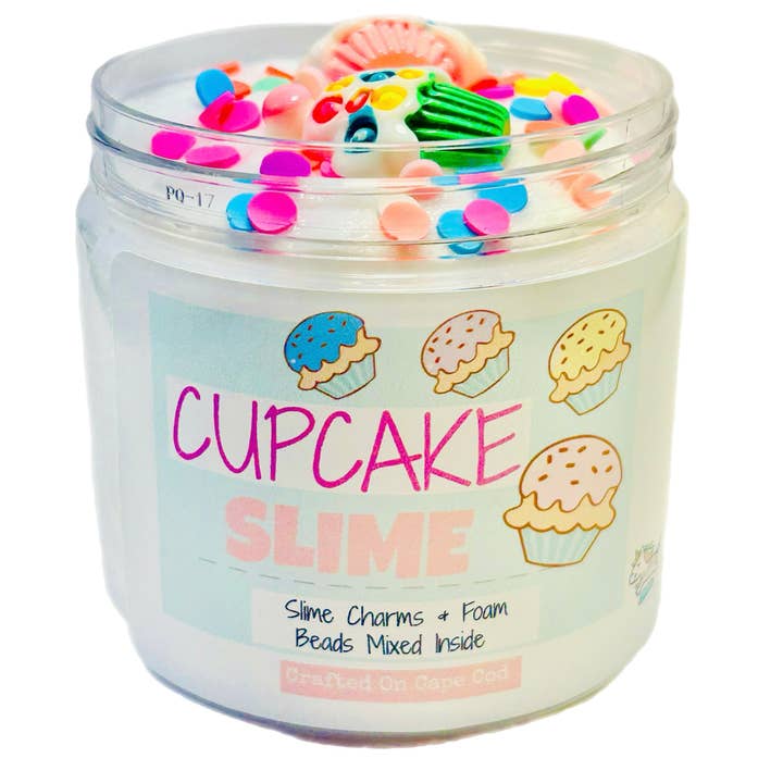 Cupcake Butter Slime by Decorated Dough