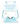 Sensory Play Jar Frosty Light Blue By Glo Pals