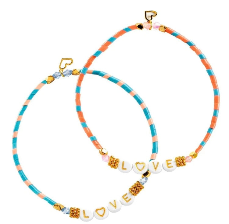 Made With You & Me- Love Letters Bracelet Kit by Djeco #DJ00012