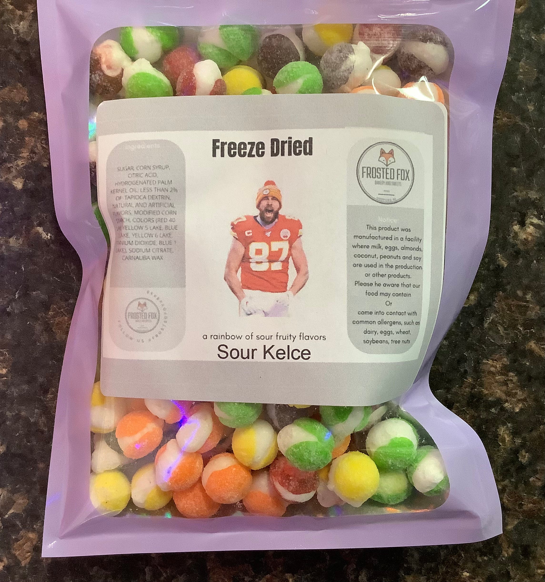 Freeze Dried Sour Kelce By Frosted Fox
