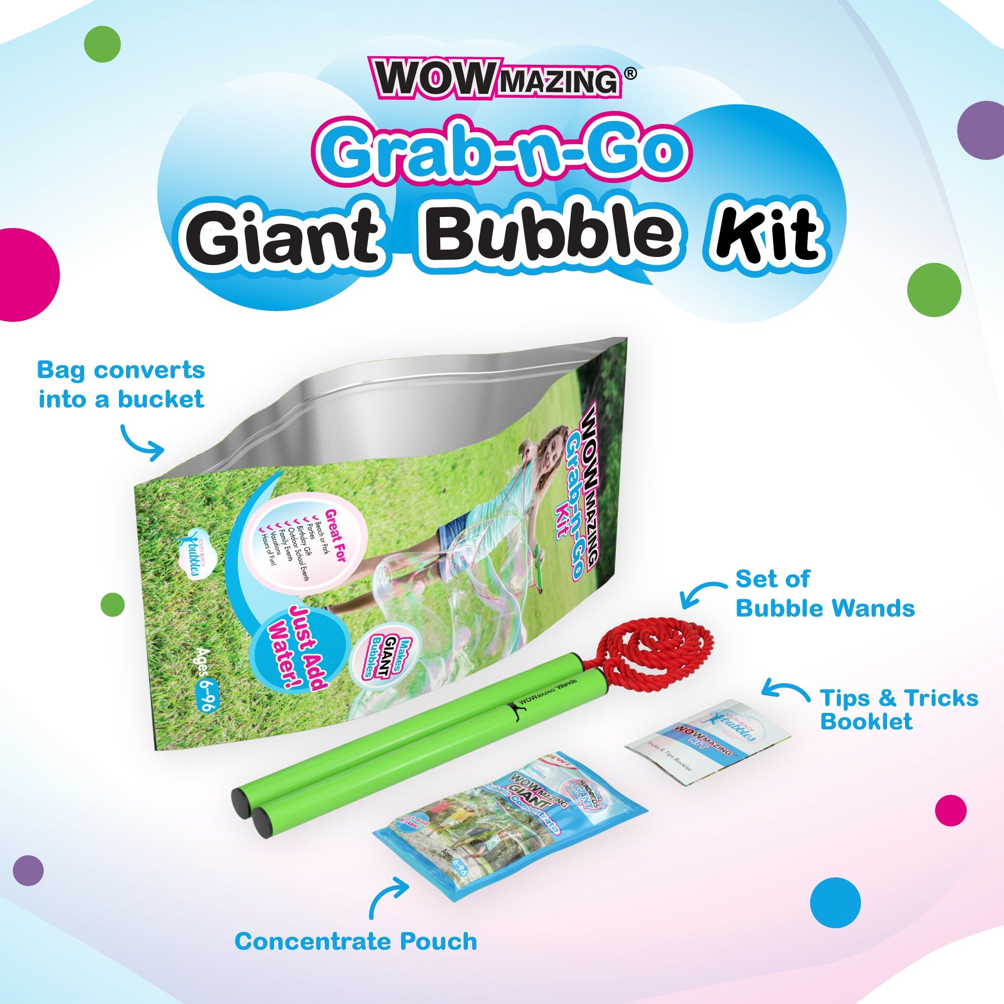 Wowmazing Grab-N-Go Kit by South Beach Bubbles #SBB113