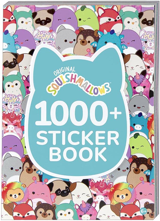 Squishmallows 1000+ Sticker Book by Fashion Angels
