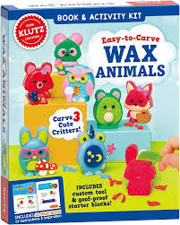Easy-To-Carve Wax Animals by Klutz