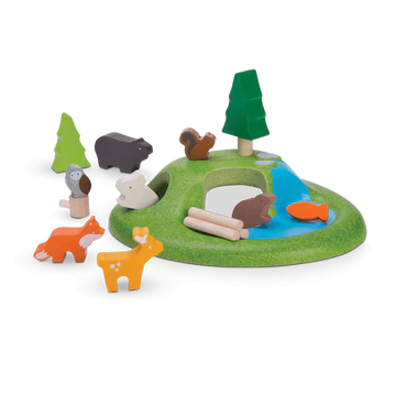 Animal Playset by Plan Toys #6625P01
