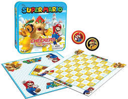 Super Mario Checkers & Tic Tac Toe by USAopoly