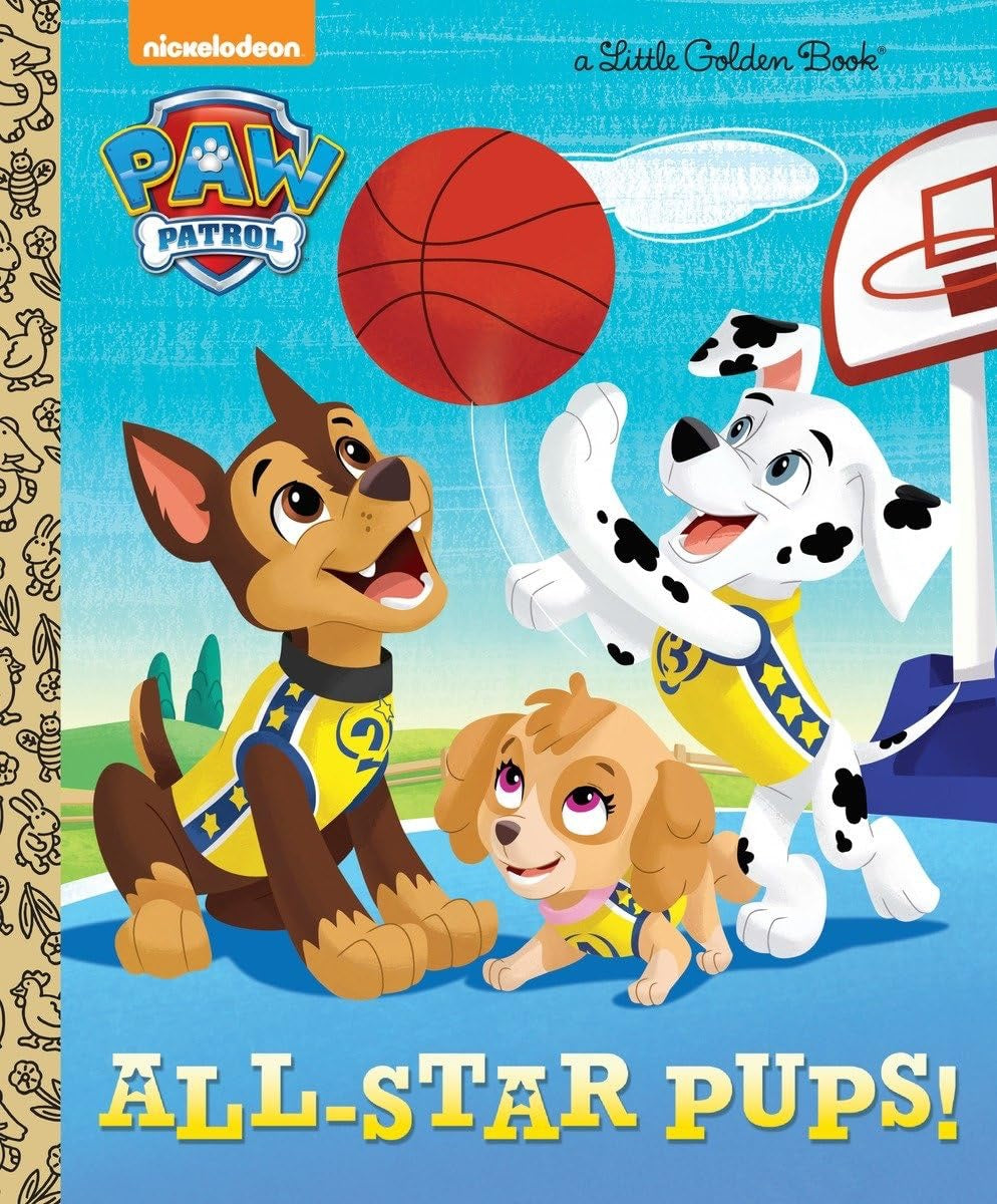 "Paw Patrol: All Star Pups" Little Golden Book