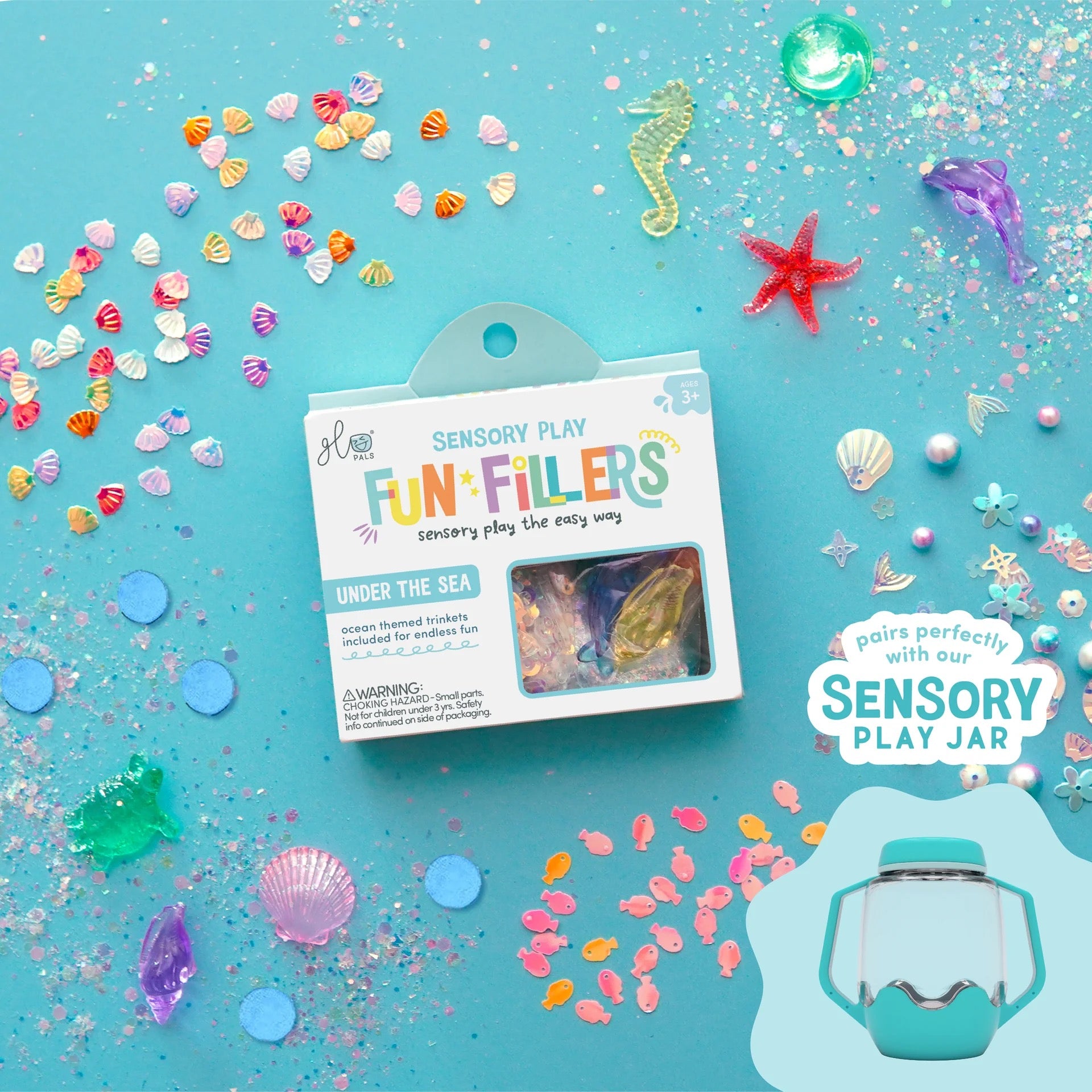 Sensory Play Fun Fillers Under The Sea By Glo Pals
