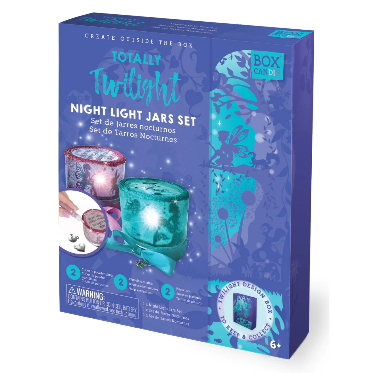 Twilight Night Light Jars Set by Box Candiy #BC1907