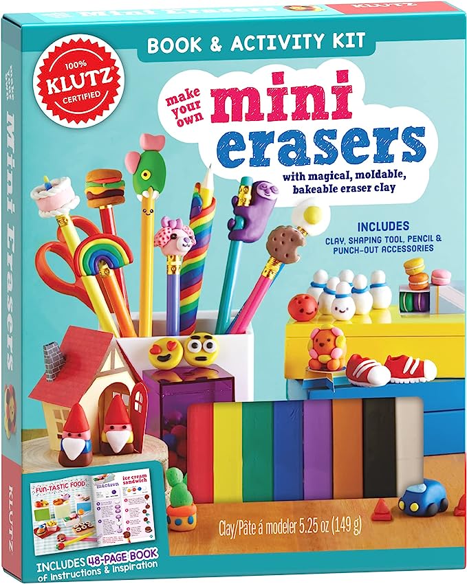 Make Your Own Mini Erasers by Klutz