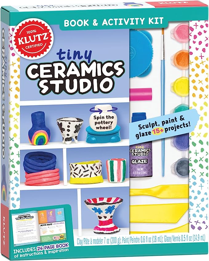Tiny Ceramics Studio by Klutz