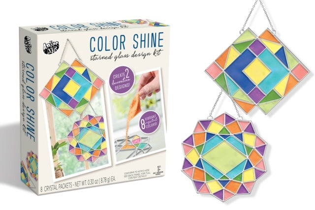 Color Shine Stained Glass Design Kit by Anker Play #450398/DOM