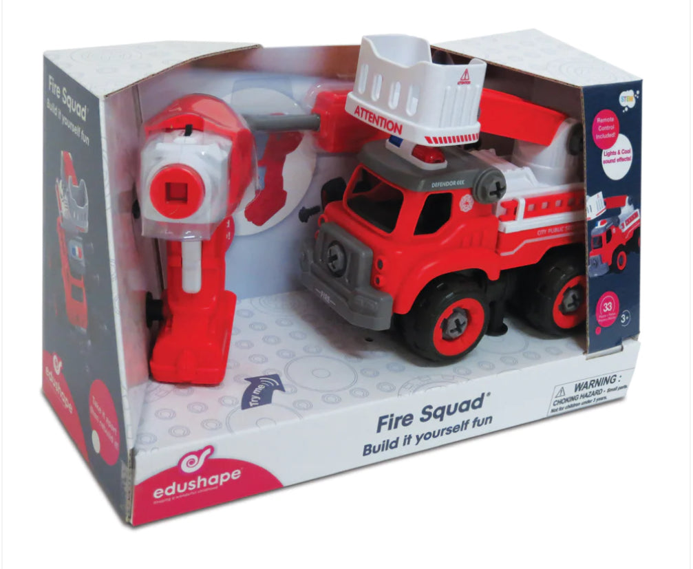 RC Truck - Fire Squad by EduShape #408034