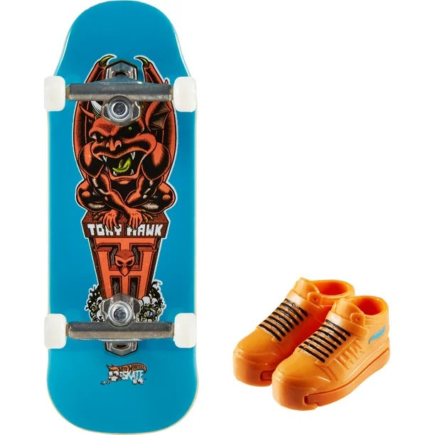 Hot Wheels Skate Tony Hawk Fingerboard & Skate Shoes - Gargoyle Guardian by Mattel #HNG21
