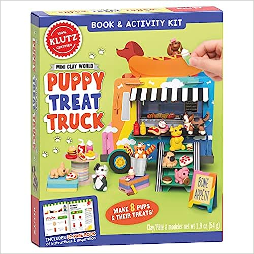 Mini Clay World: Puppy Treat Truck by Klutz