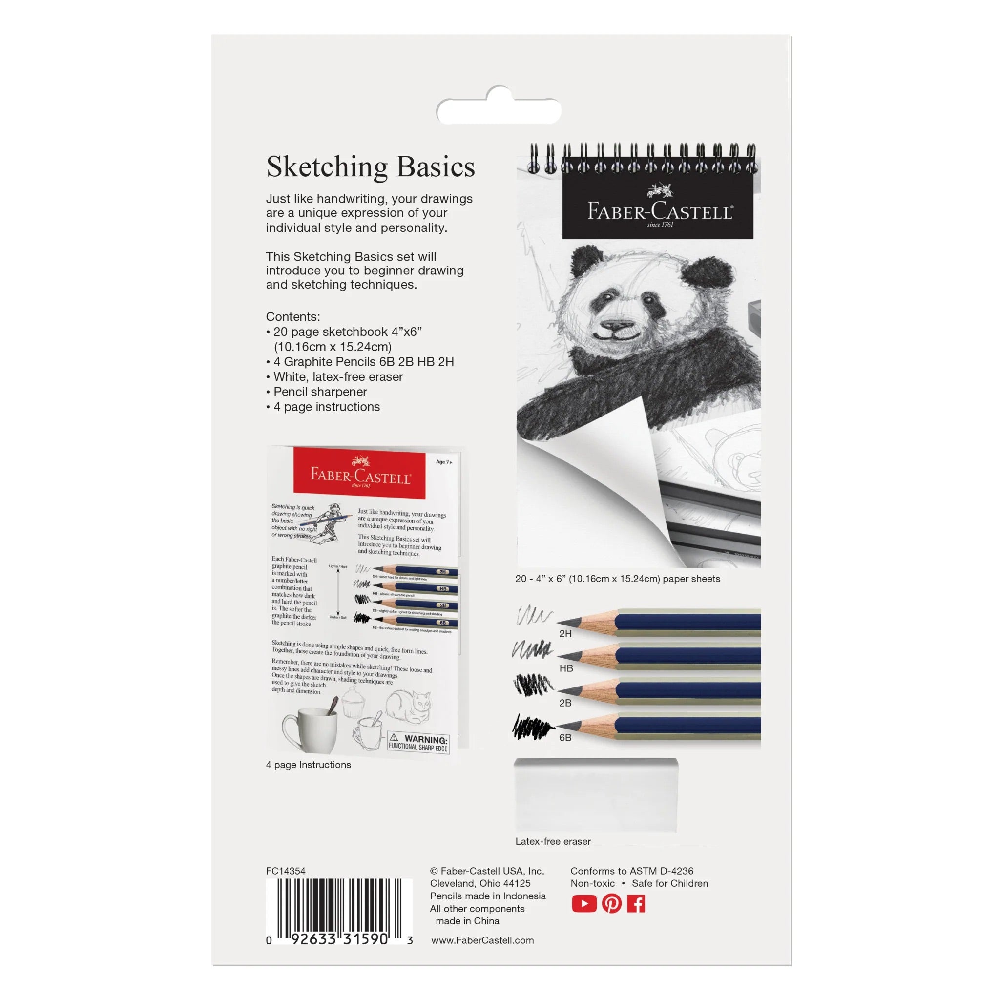 Sketching Basics by Faber-Castell #14354