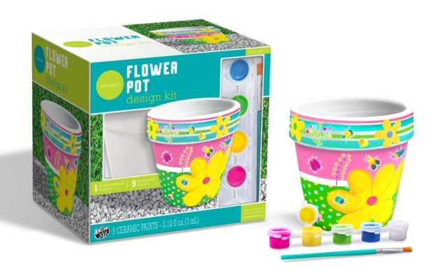 Paint Your Own Flower Pot Kit by Anker Play #450340/DOM
