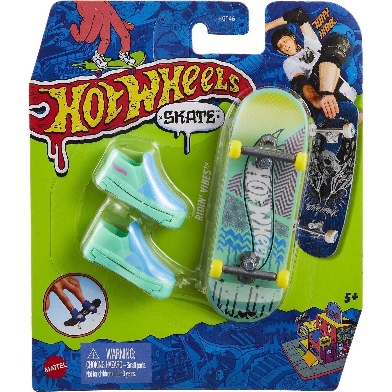 Hot Wheels Skate Tony Hawk Fingerboard & Skate Shoes - Ridin' Vibes by –  Wonder World Toy Store and Baby Boutique