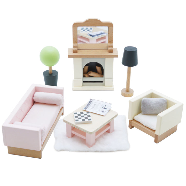 Sitting Room Dollhouse Furniture Set by Le Toy Van # ME058