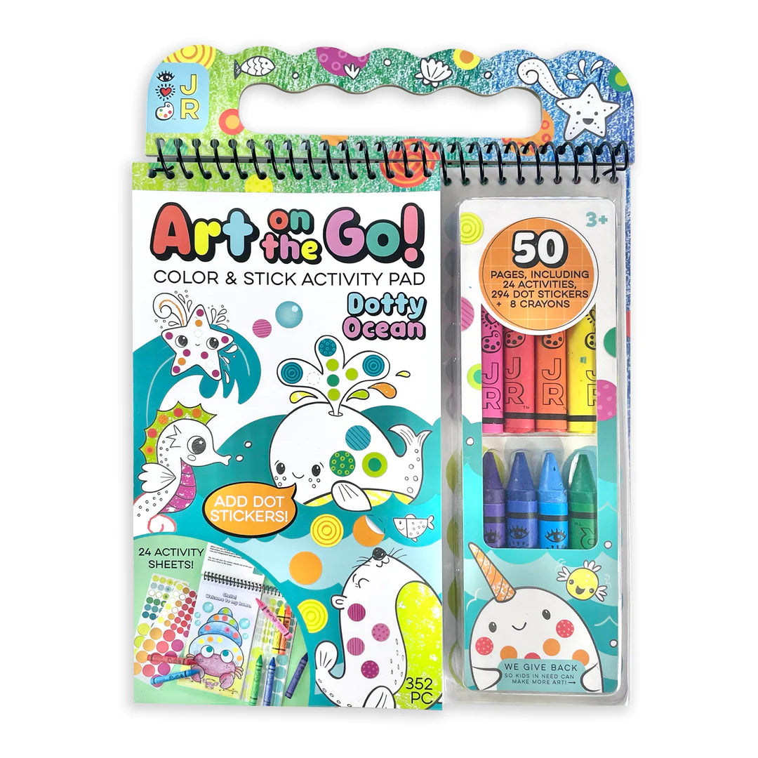 Art On The Go! Dotty Ocean by Bright Stripes #19802
