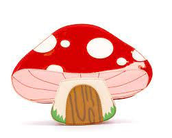 Mushroom House Handbag by Bewaltz #7502