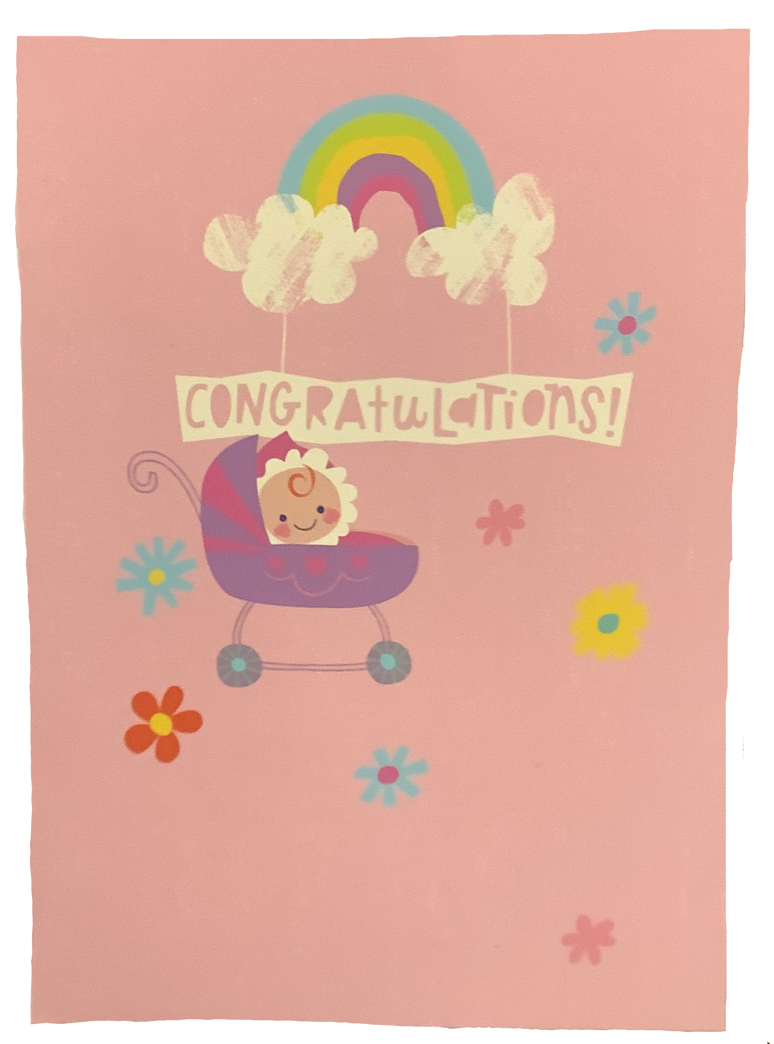 It’s a Girl New Mother Baby Shower Card
