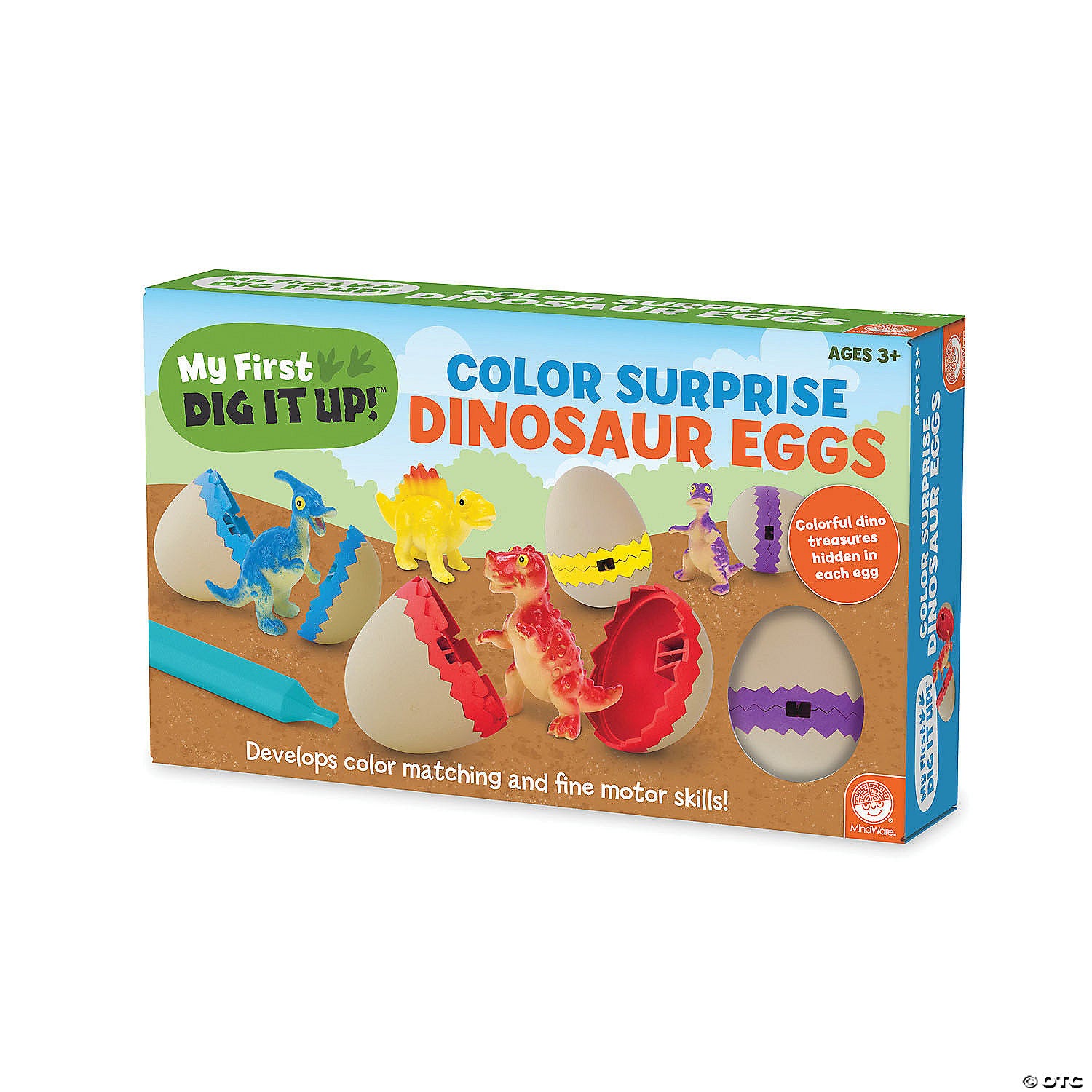 My First Dig It Up: Color Surprise Dinosaur Eggs by Mindware #13993221LL4521