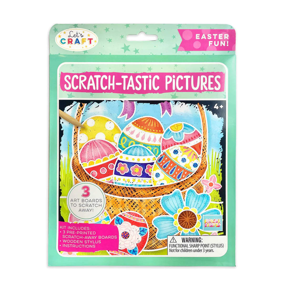 Scratch-Tastic Easter Pictures by Bright Stripes #STP-02P