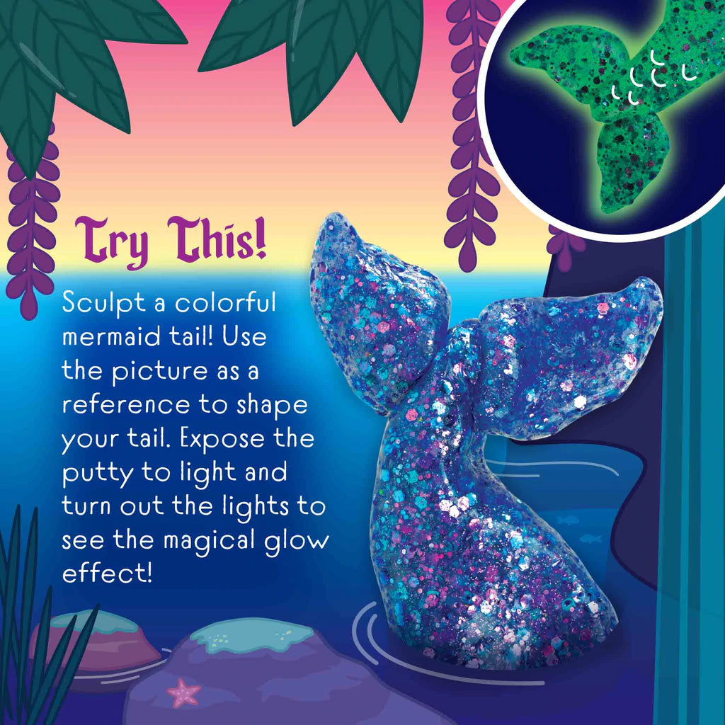 Mermaid Tale Thinking Putty 4” Tin by Crazy Aaron’s #ME020