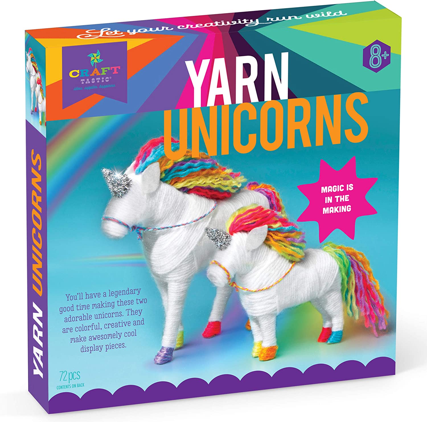 Yarn Unicorns Craft Kit by Ann Williams #CT1773