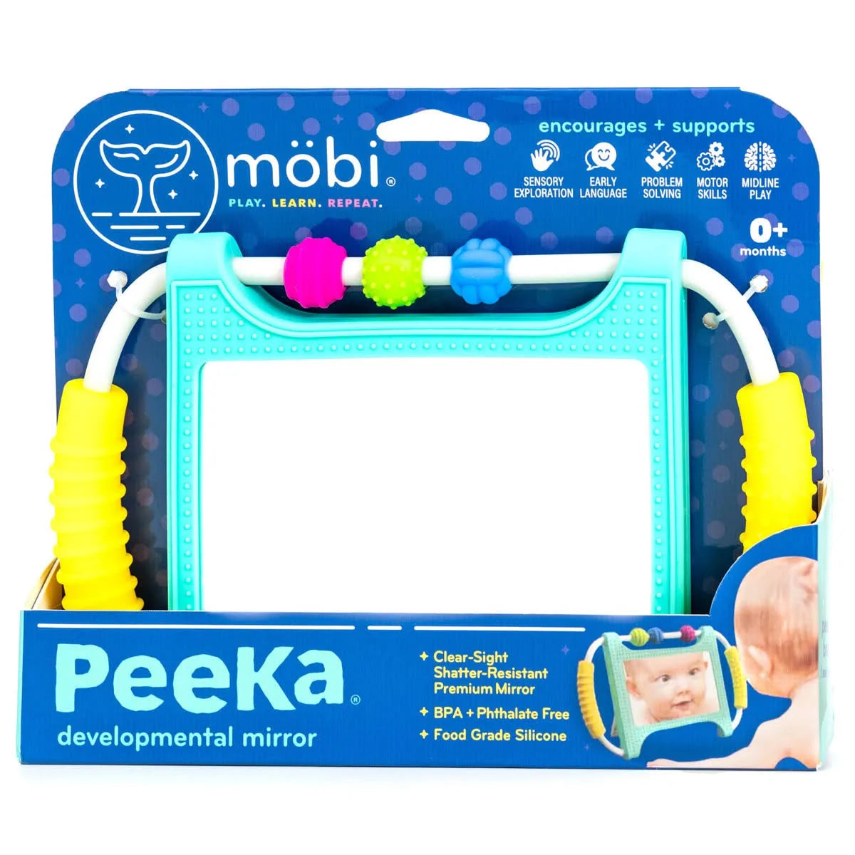 Peeka Developmental Mirror by Mobi