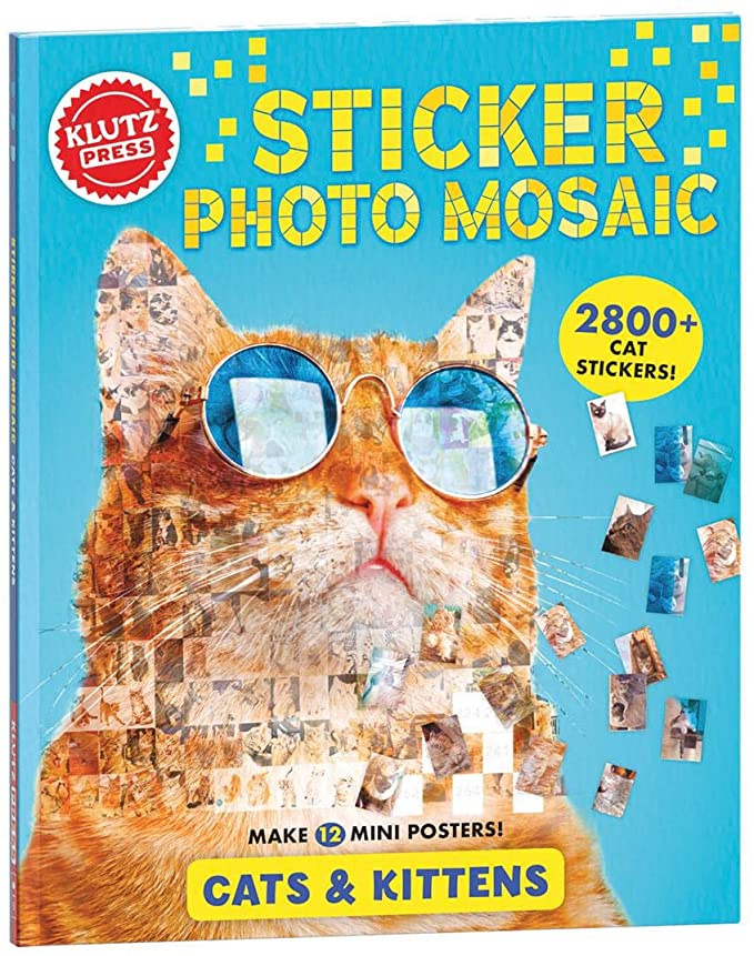 Sticker Photo Mosaic Cats & Kittens by Klutz