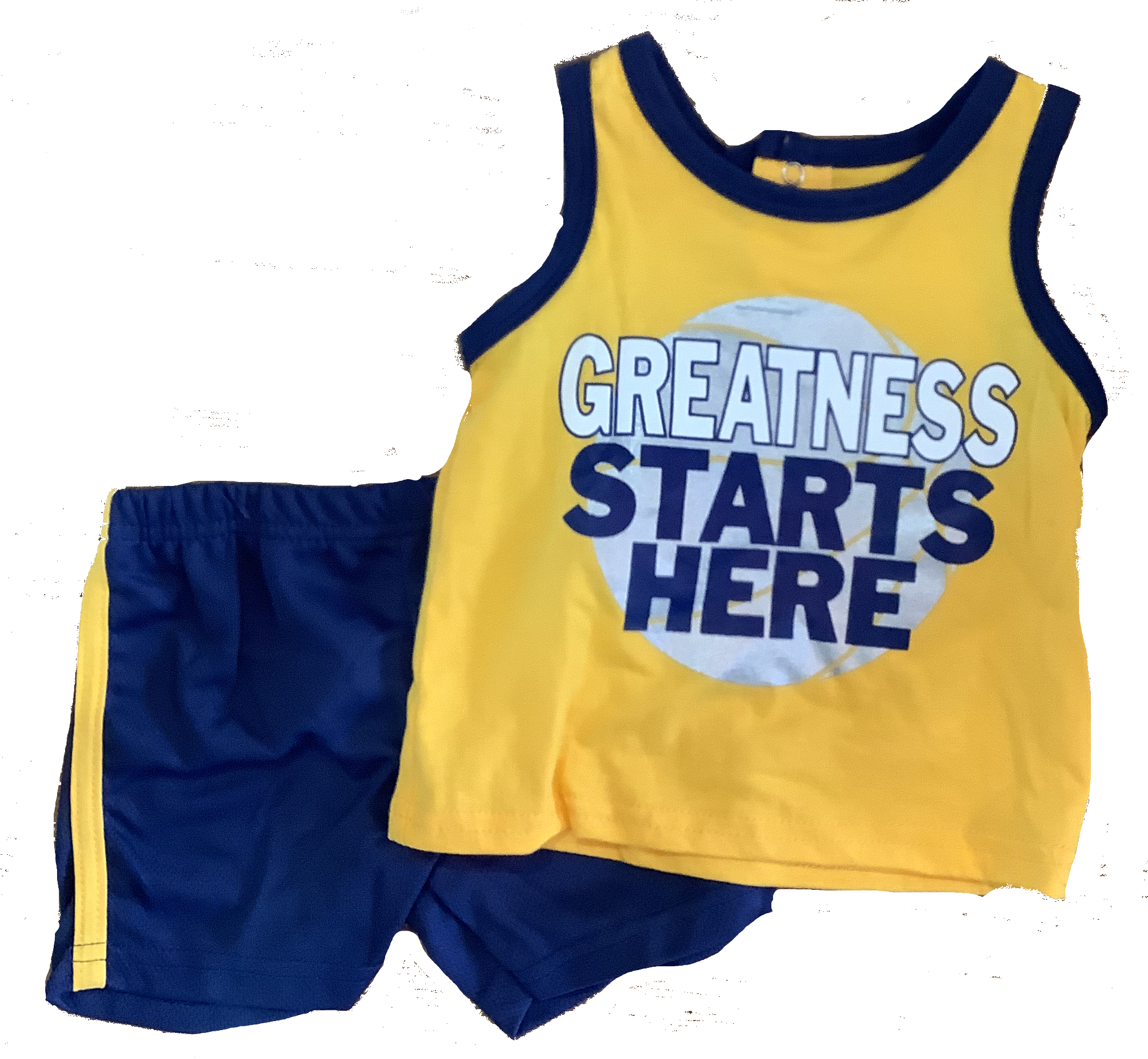 Greatness Starts Here Sports Outfit