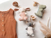 *NEW OPTIONS* Bitzy Pal Natural Rubber Pacifier & Plush: Bow