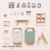 Dolls House Children's Bedroom Furniture Set