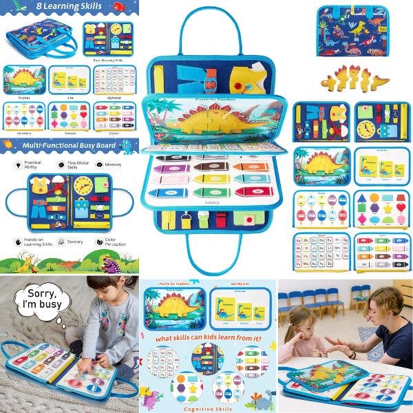 Dinosaur Busy Board Book