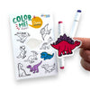 Mythical & Magical Colorable Sticker Pack, 4 Sticker Sheets