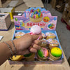 MINI Rainbow Squishy WRAPPED Unicorn Dumpling 24pc | A159