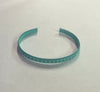 Studded Bracelet- Light Blue by OMG Blings #ABR091LB