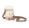 Amuseable Perkle Coffee Shoulder Bag by Jellycat #A4COFBGN