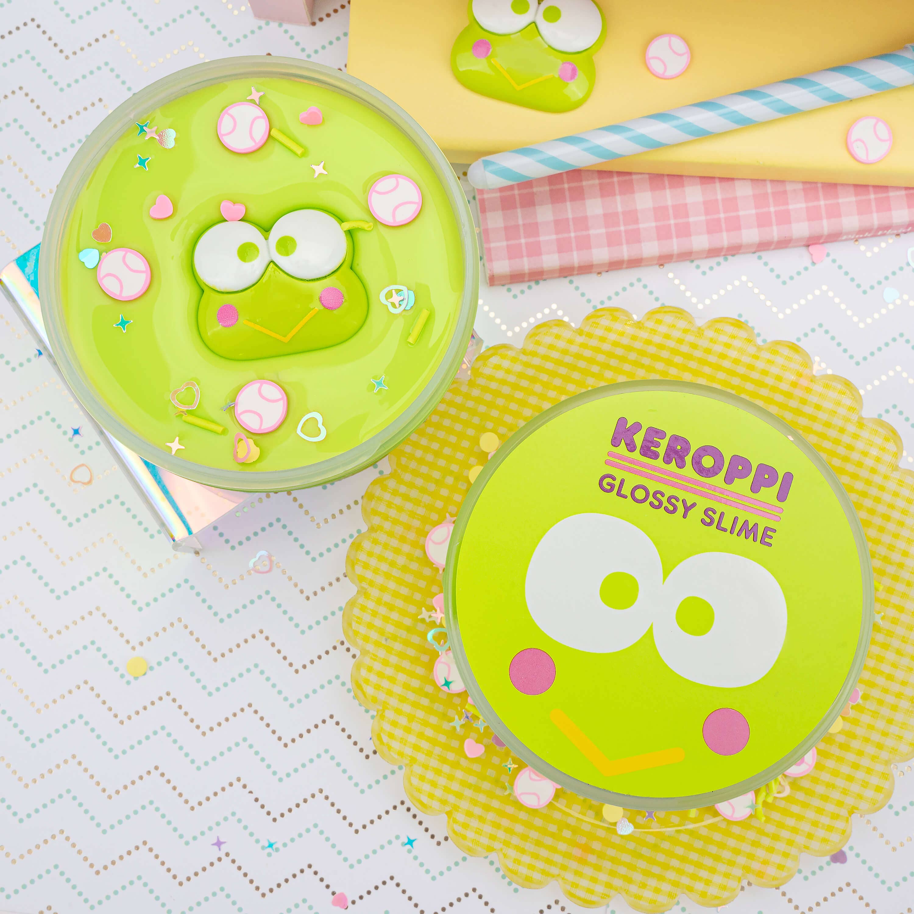 Keroppi™ Glossy Slime by Kawaii Slimw