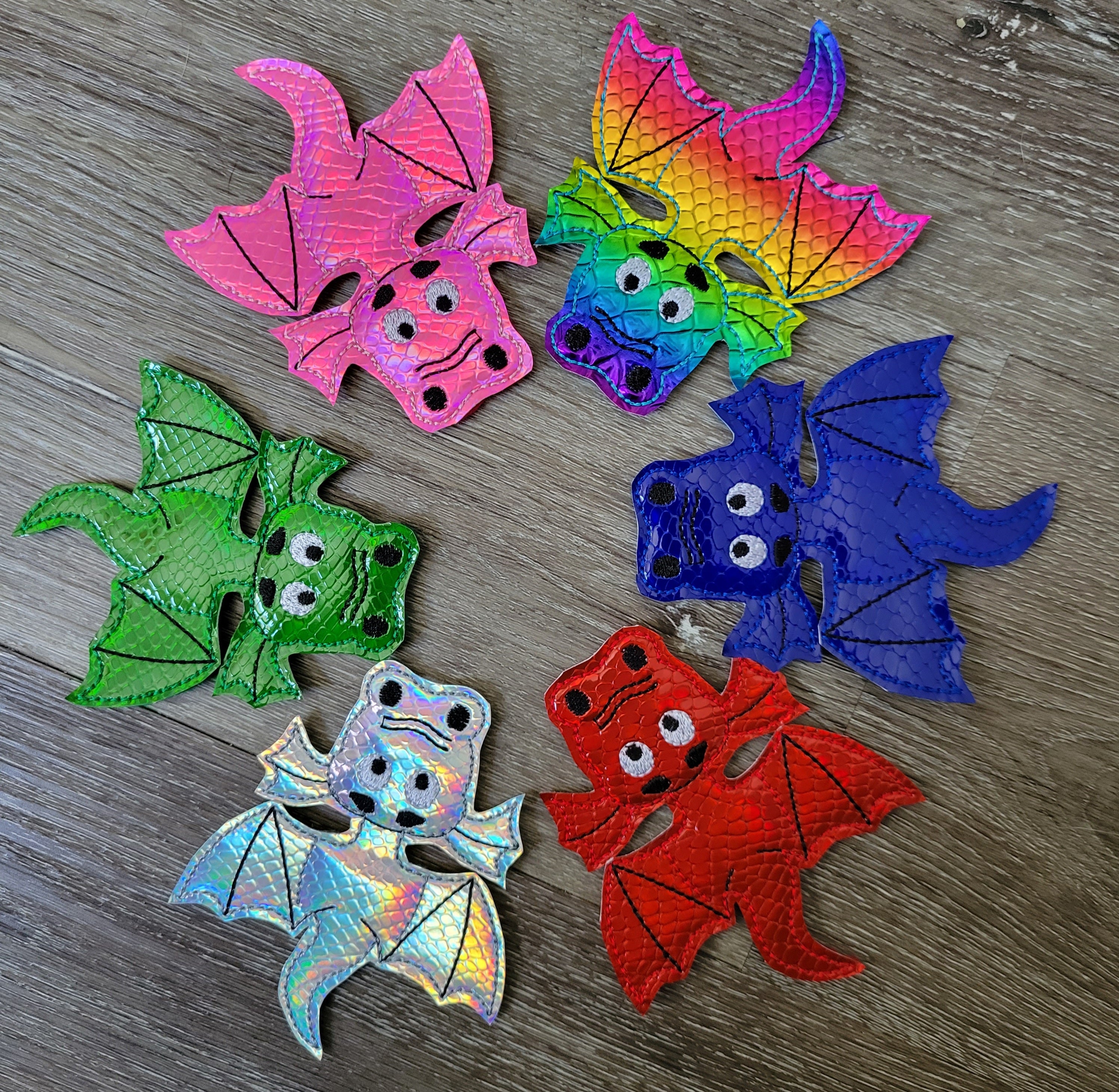 Dragon Finger Puppets, Children's Pretend Play Toys, Gift for Storytellers