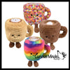 1 Coffee Cup Plush Toy - Cute Latte Stuffed Animals - Adorab