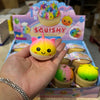 MINI Rainbow Squishy WRAPPED Unicorn Dumpling 24pc | A159