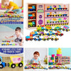 Kidzzy STEM - #KIDZZ029 - The Animal Train Set - Wooden STEM