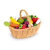 24 Pieces Fruit & Vegetable Basket by Janod #J05620