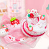 Straw-Bunny Sponge Cake Signature Dome™ Slime